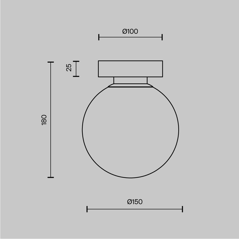Aplica de perete Maytoni -Basic,MOD321WL-01B