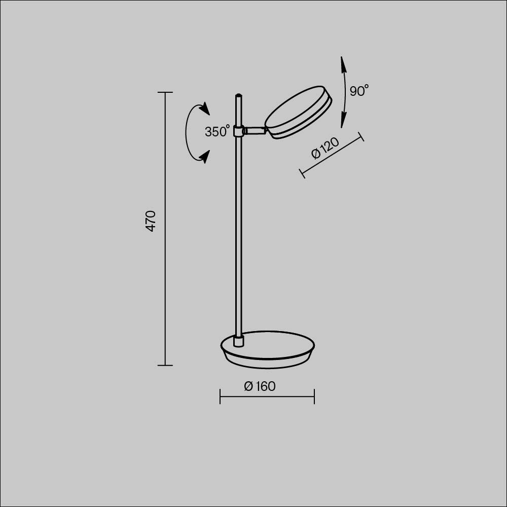 Veioza Maytoni Fad ,MOD070TL-L8B3K