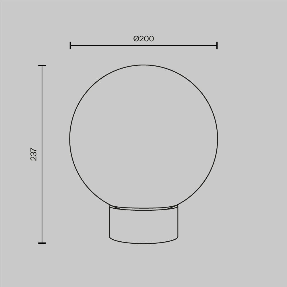 Veioza Maytoni -Basic,MOD321TL-01G3