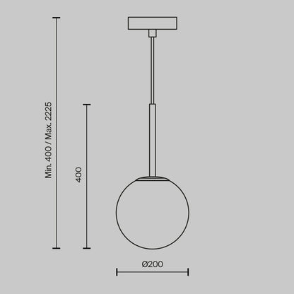 Pendul Maytoni -Basic ,MOD321PL-01B1