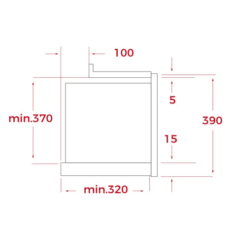 Cuptor cu microunde + grill ML 8220 BIS L WH, panou electronic de control