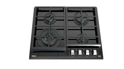 Plită pe gaz din cristal GZC 64320 XBC, 60 cm, cu sistem ExactFlame şi muchie frontală faţetată