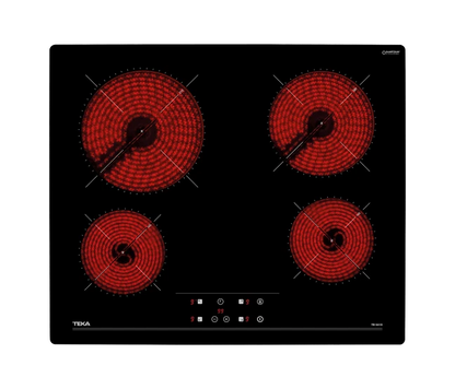 Plită electrică vitroceramică TB 6415, 4 zone de gătit, 60 cm