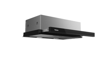 Hotă telescopică CNL 6415 PLUS BLACK, panou frontal de culoare neagră, 2 trepte putere + 1 Turbo, Motor EcoPower