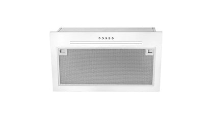 Hotă încorporabilă GFG 2 WHITE, motor cu turbină dublă, 55 cm