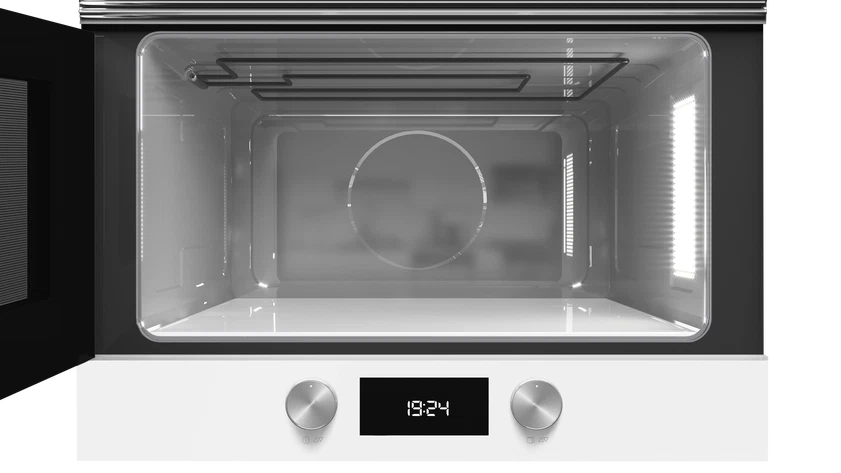 Cuptor cu microunde + grill ML 8220 BIS L WH, panou electronic de control