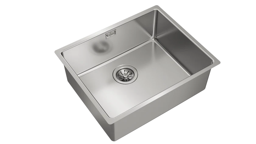 Chiuvetă "PureLine” din inox BE LINEA RS15 50.40, 1 cuvă, instalare Undermount