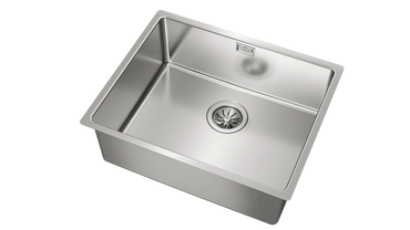 Chiuvetă "PureLine” din inox BE LINEA RS15 50.40, 1 cuvă, instalare Undermount