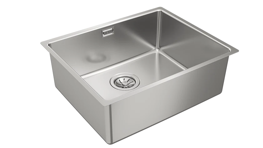 Chiuvetă "PureLine” din inox BE LINEA RS15 50.40, 1 cuvă, instalare Undermount