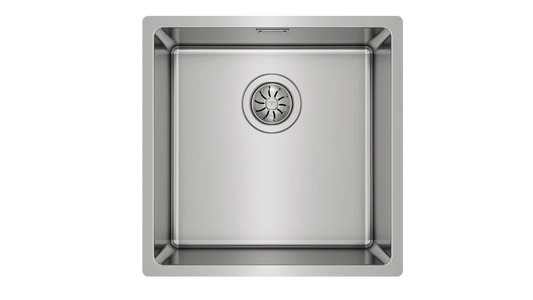 Chiuvetă "PureLine” din inox BE LINEA RS15 40.40, 1 cuvă, instalare Undermount