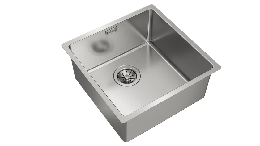 Chiuvetă "PureLine” din inox BE LINEA RS15 40.40, 1 cuvă, instalare Undermount