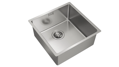Chiuvetă "PureLine” din inox BE LINEA RS15 40.40, 1 cuvă, instalare Undermount