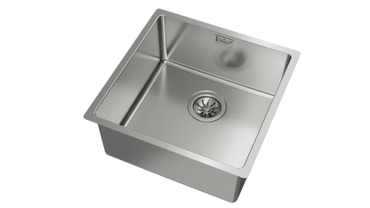 Chiuvetă "PureLine” din inox BE LINEA RS15 40.40, 1 cuvă, instalare Undermount
