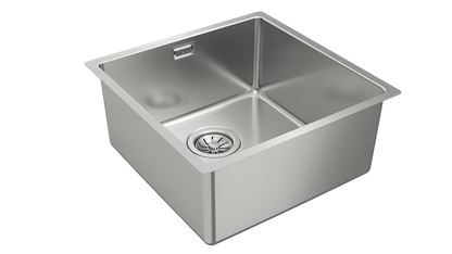 Chiuvetă "PureLine” din inox BE LINEA RS15 40.40, 1 cuvă, instalare Undermount