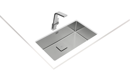 Chiuvetă "PureLine” din inox FLEXLINEA RS15 71.40, 2 cuve, instalare Undermount, Top & Flush