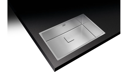 Chiuvetă "PureLine” din inox FLEXLINEA RS15 71.40, 2 cuve, instalare Undermount, Top & Flush
