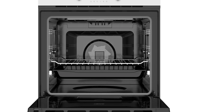 Cuptor multifuncțional HLB 8600 WH, cu funcţie SurroundTemp, 60 cm