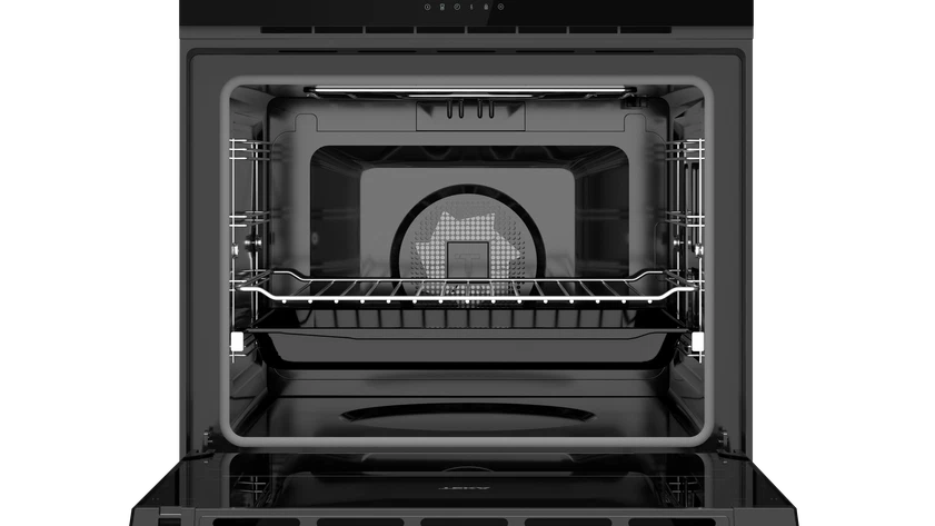 Cuptor multifuncţional HLB 8600 BK, asistent personal de preparare (PCA): 20 de reţete presetate şi sistem Surround Temp (Turbo) - 12 funcţii de preparare