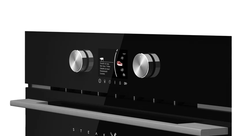 Cuptor pirolitic multifuncțional cu funcţie STEAKMASTER cu Grill special - până la 700 gr C.