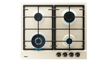 Plita pe gaz GSC 64320 RBC, 60 cm, cu 4 zone de preparare