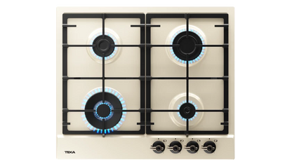 Plita pe gaz GSC 64320 RBC, 60 cm, cu 4 zone de preparare
