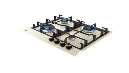 Plita pe gaz GSC 64320 RBC, 60 cm, cu 4 zone de preparare