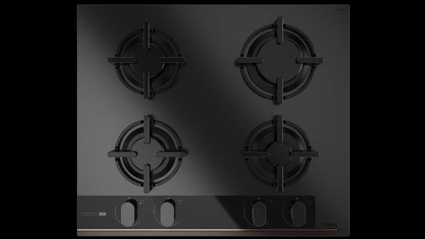 Plita pe gaz din cristal ,GBC 64-G1 GBC BM, 60 cm