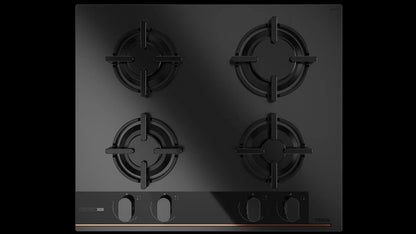 Plita pe gaz din cristal ,GBC 64-G1 GBC BM, 60 cm