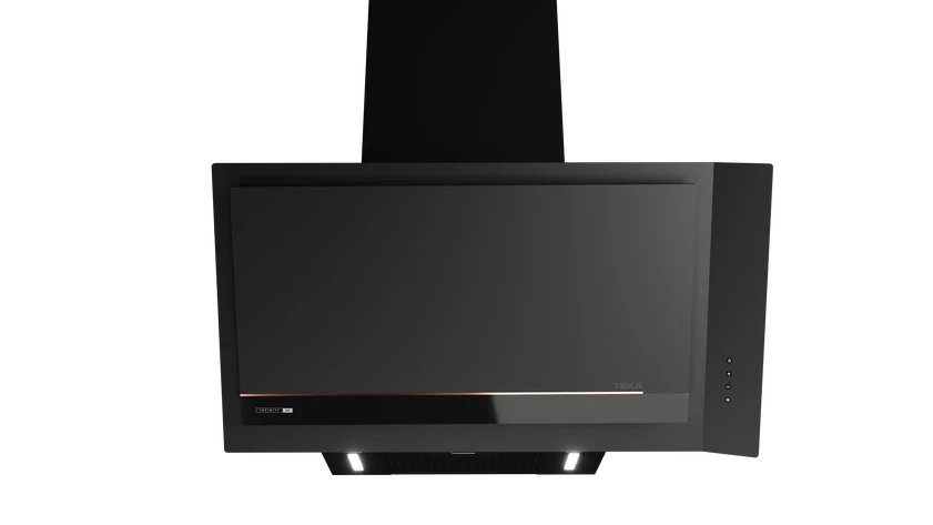 Hota cu design vertical, DVI 88-G1 EOS BM, 60 cm, sistem de extractie perimetrala