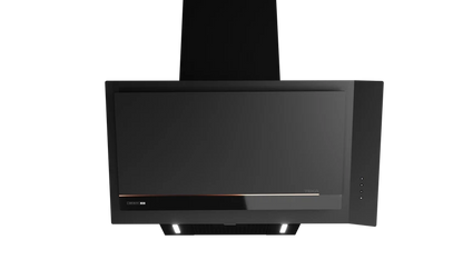 Hota cu design vertical, DVI 88-G1 EOS BM, 60 cm, sistem de extractie perimetrala