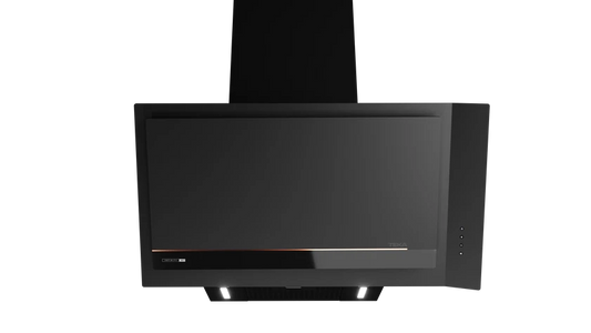 Hota cu design vertical, DVI 88-G1 EOS BM, 60 cm, sistem de extractie perimetrala