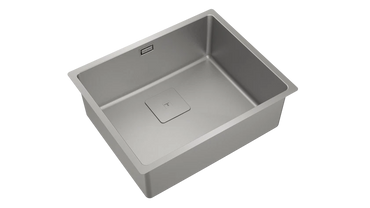 Chiuvetă din inox cu finisaj satinat FLEXLINEA RS15 50.40, tratament Fortinox ultra rezistent şi cuvă de 200 mm