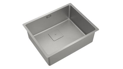 Chiuvetă din inox cu finisaj satinat FLEXLINEA RS15 50.40, tratament Fortinox ultra rezistent şi cuvă de 200 mm