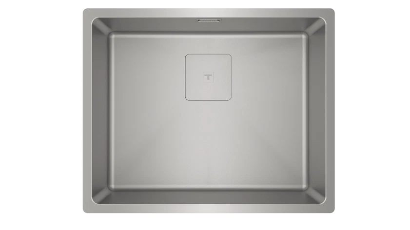 Chiuvetă din inox cu finisaj satinat FLEXLINEA RS15 50.40, tratament Fortinox ultra rezistent şi cuvă de 200 mm