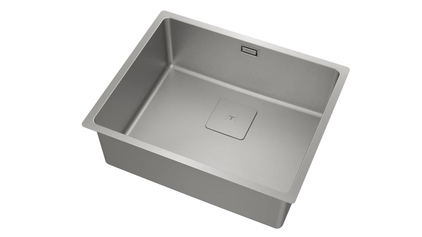 Chiuvetă din inox cu finisaj satinat FLEXLINEA RS15 50.40, tratament Fortinox ultra rezistent şi cuvă de 200 mm