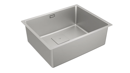 Chiuvetă din inox cu finisaj satinat FLEXLINEA RS15 50.40, tratament Fortinox ultra rezistent şi cuvă de 200 mm