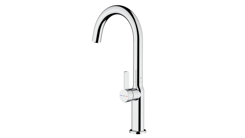 Baterie de bucătărie monocomandă OVAL 915