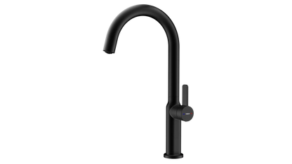 Baterie de bucătărie monocomandă OVAL 915 BK