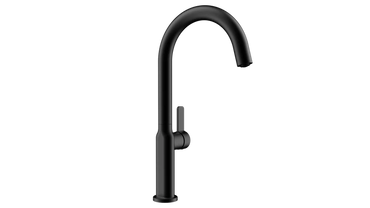 Baterie de bucătărie monocomandă OVAL 915 BK