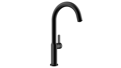 Baterie de bucătărie monocomandă OVAL 915 BK