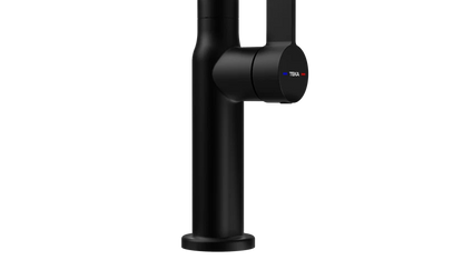 Baterie de bucătărie monocomandă OVAL 915 BK