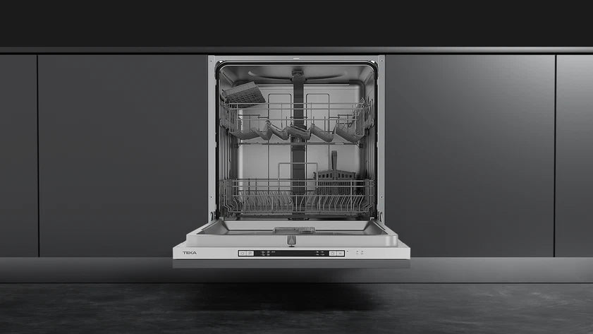 Mașină de spălat vase complet încorporabilă DFI 46650, 60 cm, capacitate 12 seturi si panou de control electronic