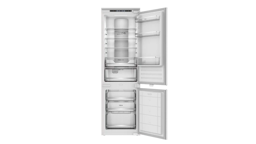 Combină frigorifică încorporabilă RBF 73380 FI EU, usi reversibile si sistem LongLife No Frost