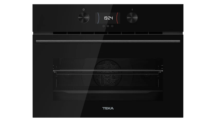 Cuptor compact multifunctional cu microunde HLC 8440 C FBK, 9 functii de preparare si sistem HydroClean