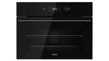 Cuptor compact multifunctional cu microunde HLC 8440 C FBK, 9 functii de preparare si sistem HydroClean