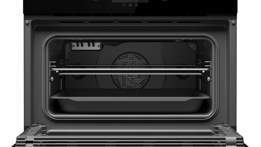 Cuptor compact multifunctional cu microunde HLC 8440 C FBK, 9 functii de preparare si sistem HydroClean