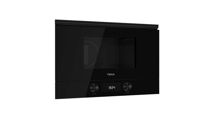 Cuptor cu microunde încorporabil cu bază ceramică și funcție grill ML 8220 BIS L BK