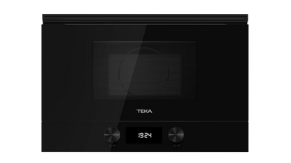 Cuptor cu microunde încorporabil cu bază ceramică și funcție grill ML 8220 BIS L BK