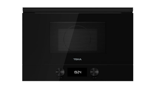 Cuptor cu microunde încorporabil cu bază ceramică și funcție grill ML 8220 BIS L BK