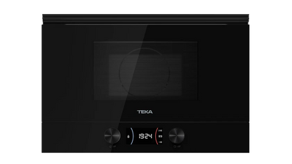 Cuptor cu microunde încorporabil cu bază ceramică și funcție grill ML 8220 BIS L BK